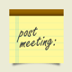 Post Meeting